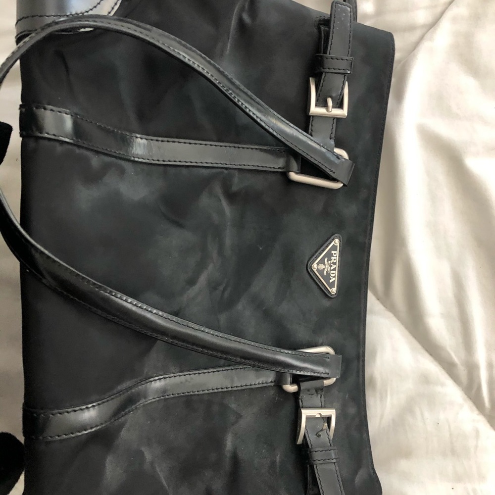 Black Prada tote